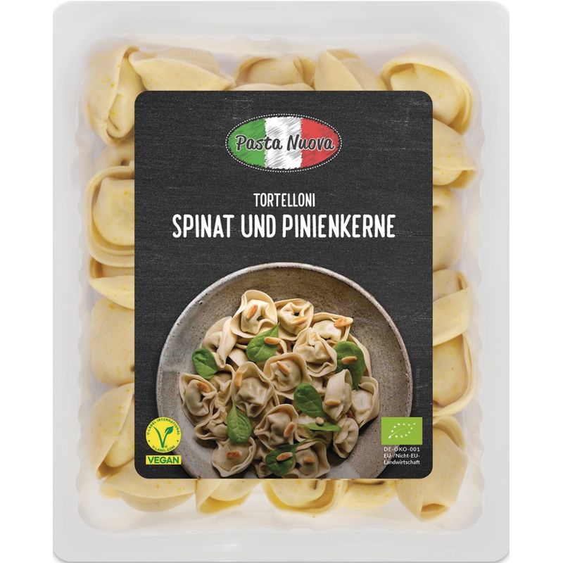 Pasta Nuova Frische Tortelloni mit Spinat und Pinienkernen - Produktbild