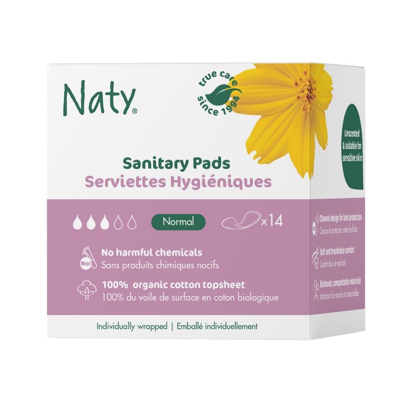 Naty Naty Damenbinden Normal, 14 St - Produktbild