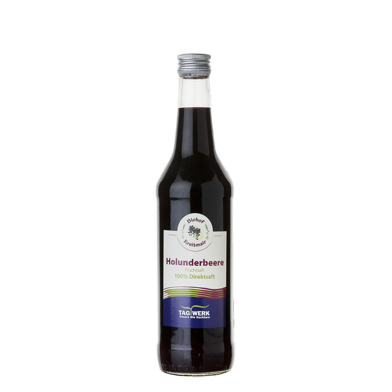 TAGWERK Holunderbeersaft vom Biohof Kreitmair - Produktbild