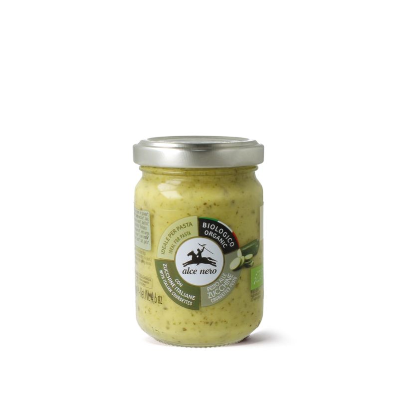 Alce Nero  Bio-Pesto mit Zucchini - Produktbild