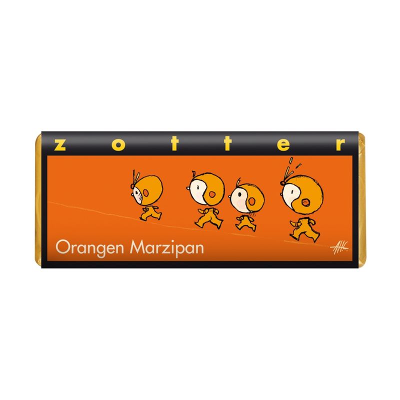Zotter Schokolade Orangen Marzipan (+) - Produktbild