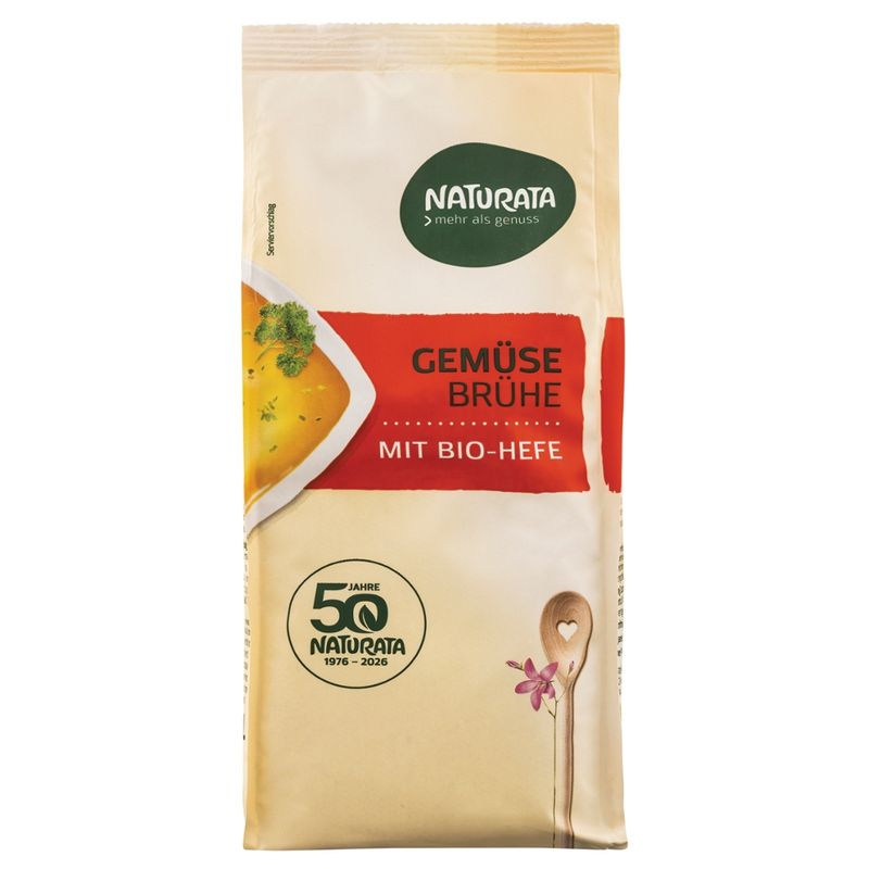 NATURATA Gemüsebrühe mit Bio-Hefe, Nachfüllbeutel - Produktbild