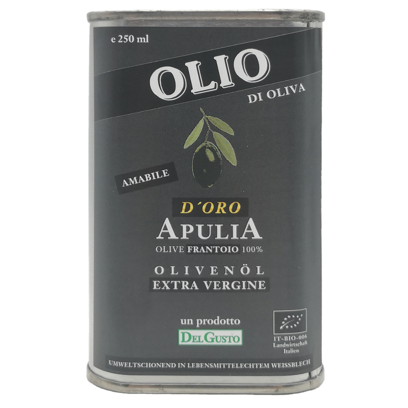 DelGusto Olivenöl D´ORO extra vergine Saporito - Produktbild