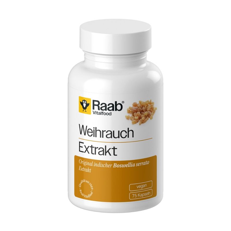 Raab Vitalfood Weihrauch (Orig. indischer Boswellia serrata Extrakt) - Produktbild