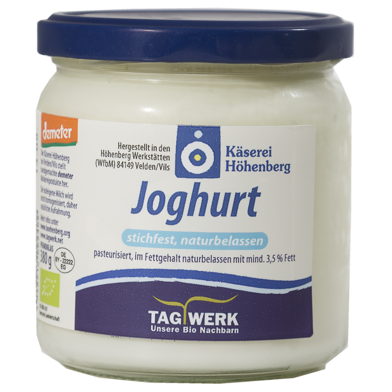 TAGWERK Joghurt Lebensgemeinschaft Höhenberg natur stichfest - Produktbild