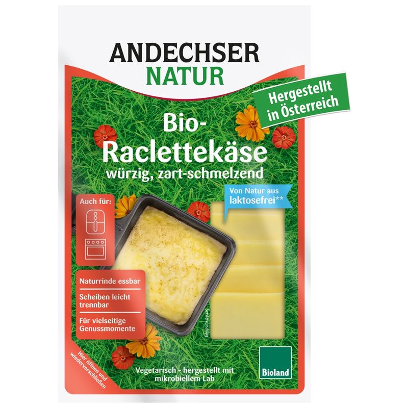 Andechser Natur AN Bio-Raclettekäse - Produktbild