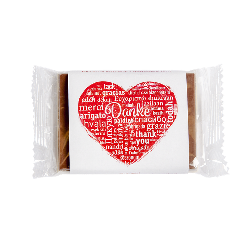 Styx Naturcosmetic BIO Weiße Schokolade mit Vollmilchkuvertüre DANKE 50g - Produktbild