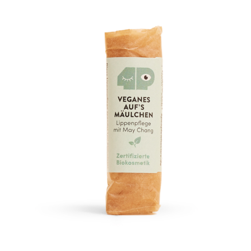 4peoplewhocare Veganes Auf´s Mäulchen -  Nachfüller - veganer Lippenbalsam - Zertifizierte Biokosmetik - Produktbild