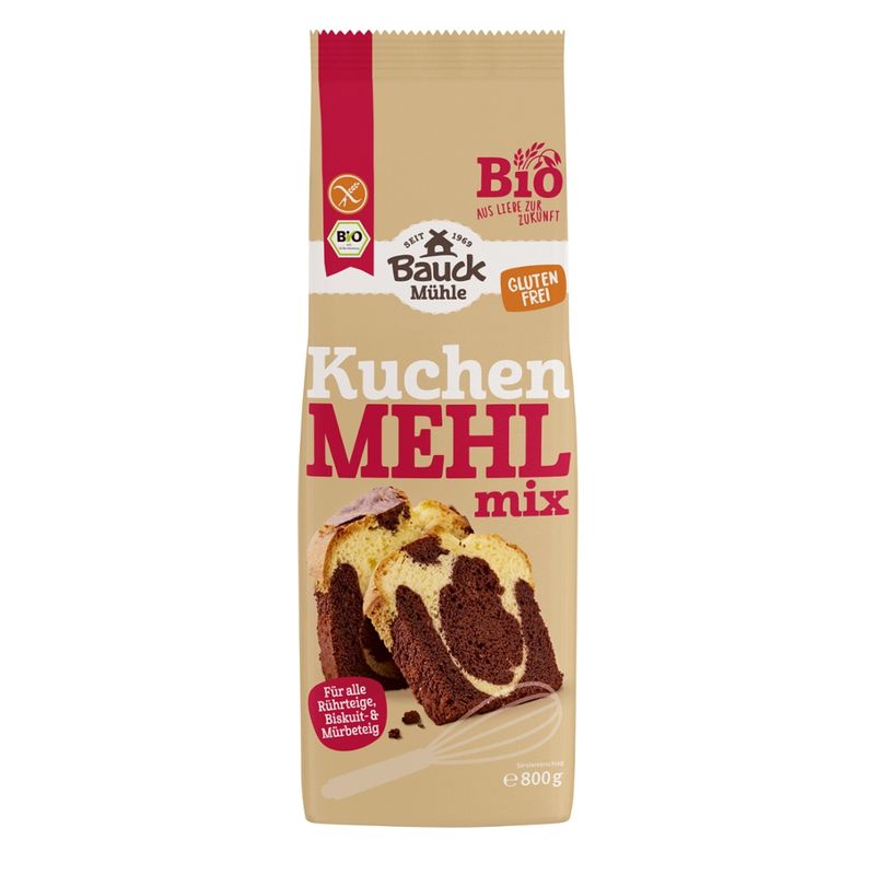 Bauck Mühle Mehl-Mix Kuchen glutenfrei Bio - Produktbild