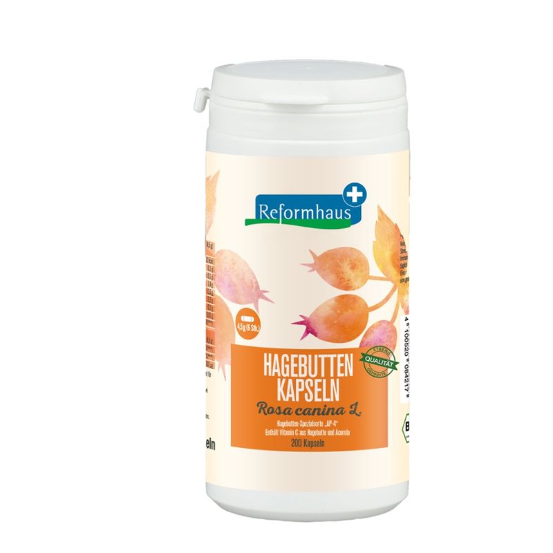 Reformhaus Plus Hagebutten-Kapseln - Produktbild