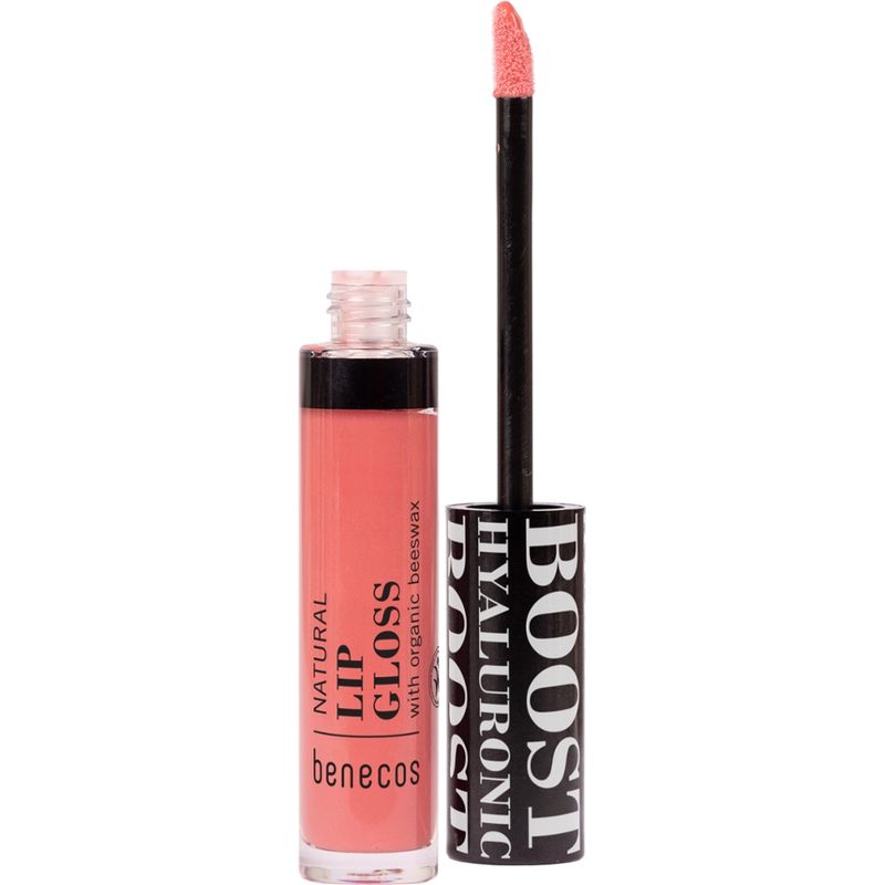 benecos benecos Natural Lipgloss flamingo - Produktbild