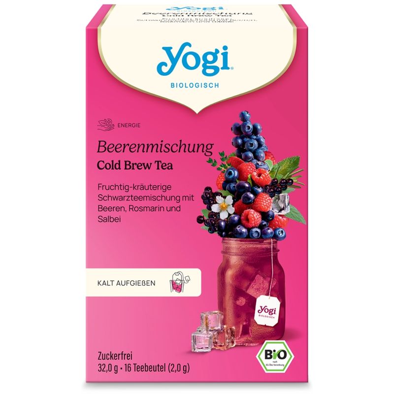 YOGI TEA Yogi® Beerenmischung Cold Brew Tea Bio - Produktbild