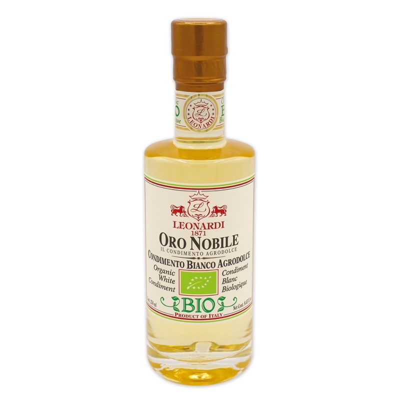 Acetaia Leonardi ORO NOBILE - WÜRZE AUS WEIßWEINESSIG  Bio 250 ml - Produktbild