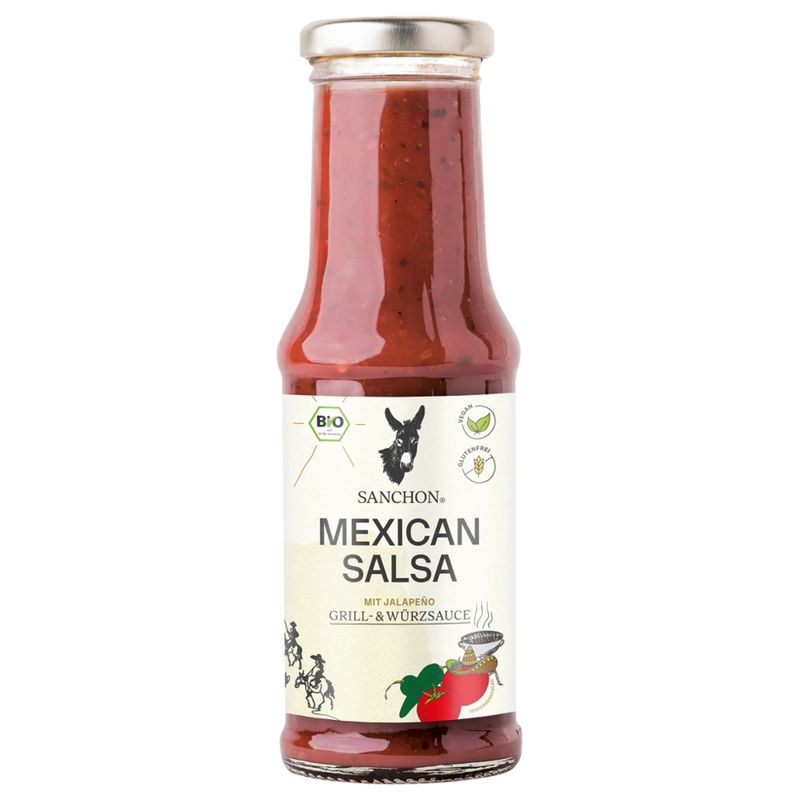 Sanchon WS Grill- und Würzsauce Mexican Salsa, 210 ml, SANCHON, bio - Produktbild