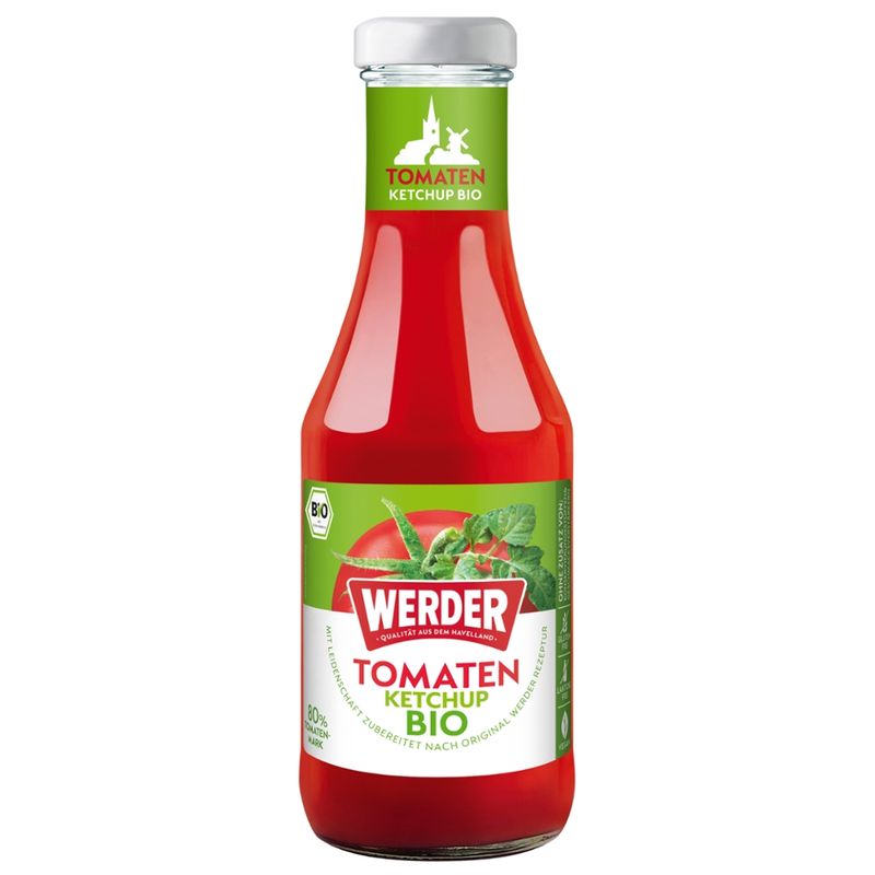 Werder Feinkost GmbH Bio Tomatenketchup 450 ml - Produktbild