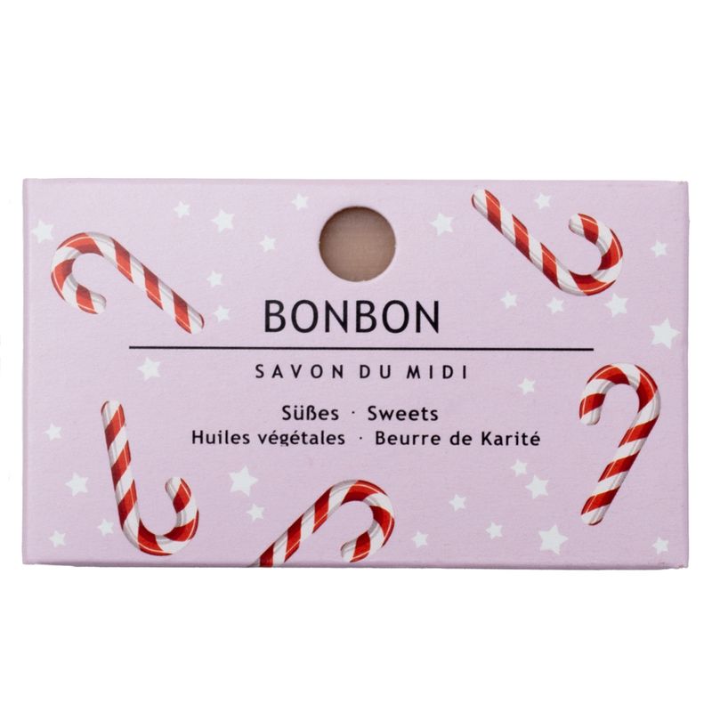 Savon du Midi Winter / X-MAS Edition Seife mit Karité Butter Bonbon/ Süßes / Candy 100g ZeroPlastic im Designkarton - Produktbild