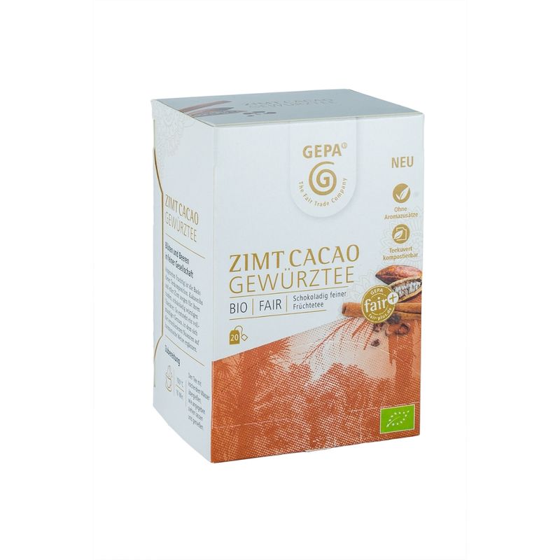 GEPA - The Fair Trade Company Bio Zimt Cacao Gewürztee - Produktbild