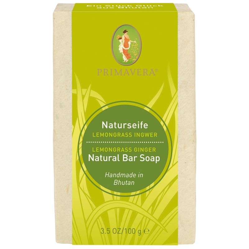 PRIMAVERA Naturseife Lemongrass Ingwer - Produktbild