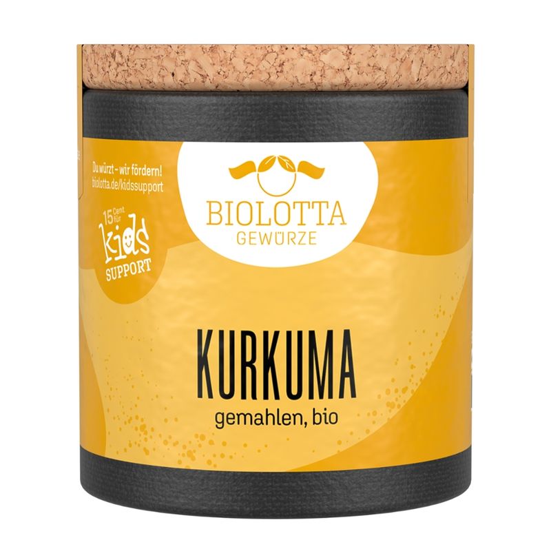 Biolotta Biolotta Korkdose Kurkuma gemahlen, bio - Produktbild