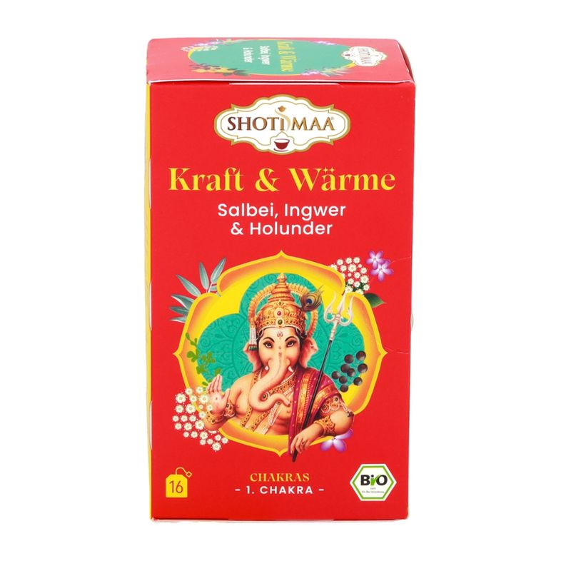 Shoti Maa Shoti Maa Kraft & Wärme - Salbei, Ingwer & Holunderblüte - Produktbild