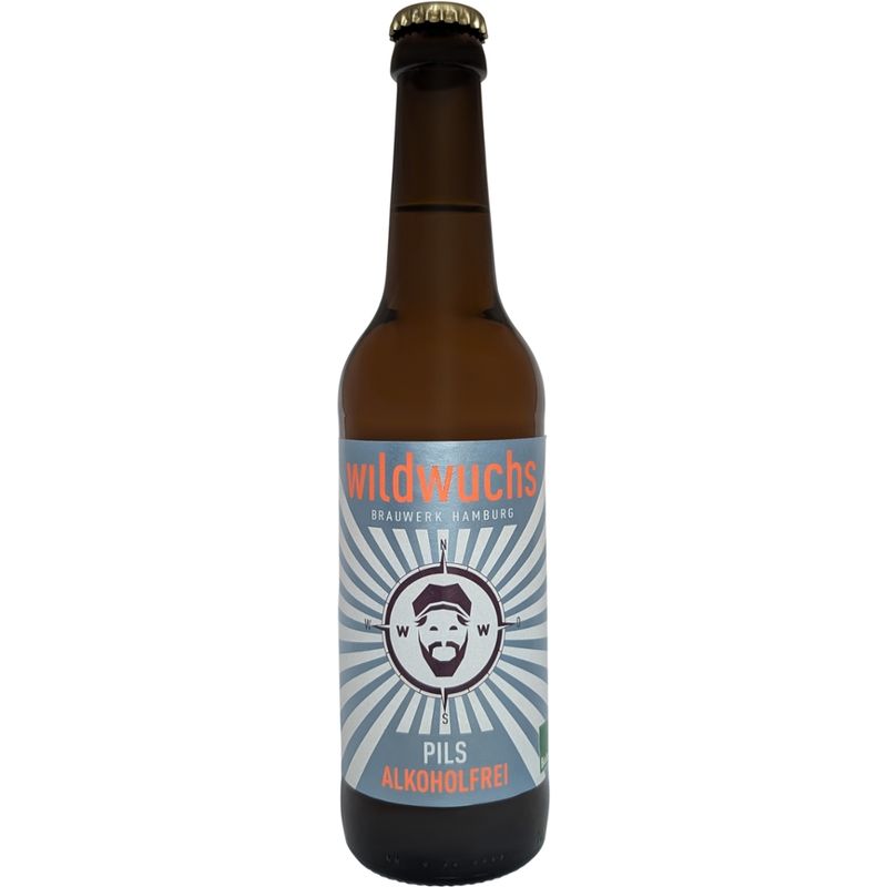 Wildwuchs Brauwerk Hamburg Pils alkoholfrei - Produktbild