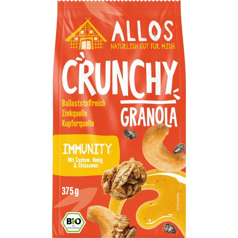 Allos Crunchy Granola Immunity - Produktbild