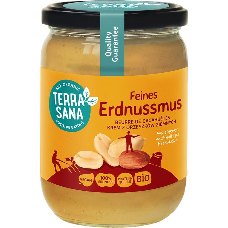 TerraSana Erdnussmus fein - Produktbild