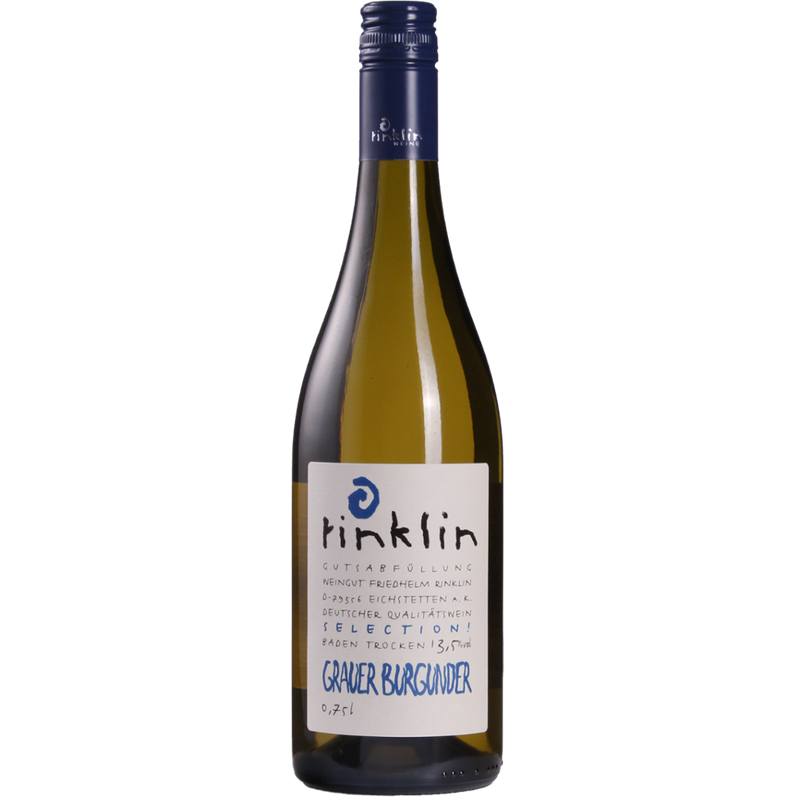 Bioland-Weingut Rinklin 2023 Eichstetter Herrenbuck, Grauer Burgunder, Selection, trocken - Produktbild
