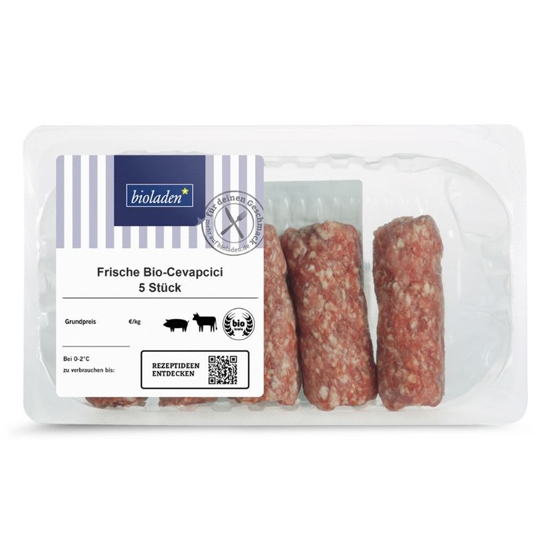 bioladen Cevapcici halb & halb - Produktbild