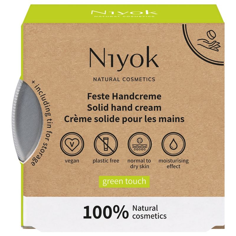 Niyok NIYOK - Crème pour les mains solide Green touch - Produktbild