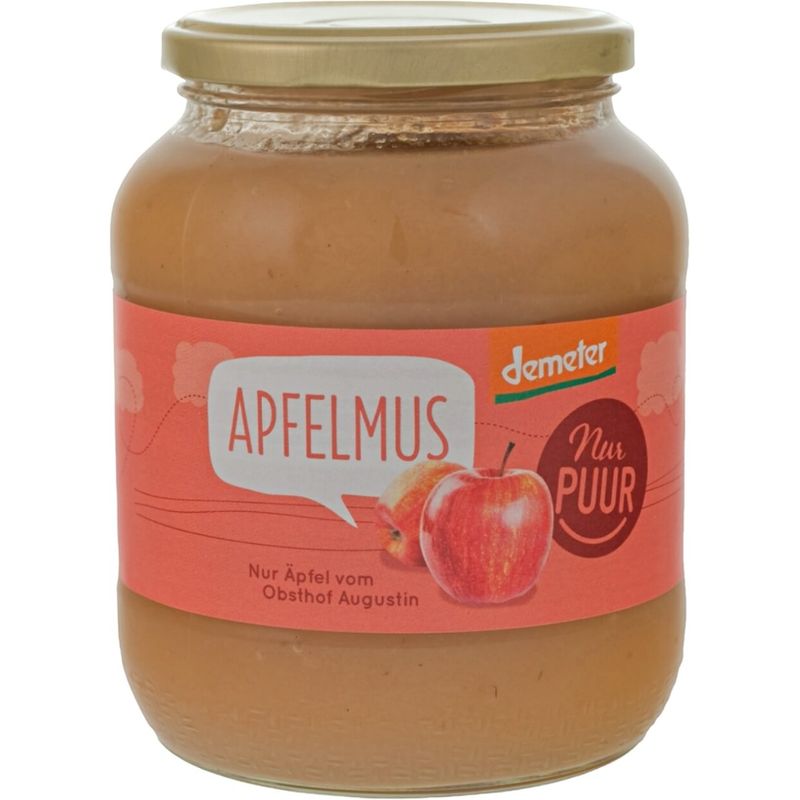 Nur Puur Apfelmus, aus Augustin Äpfeln - Produktbild