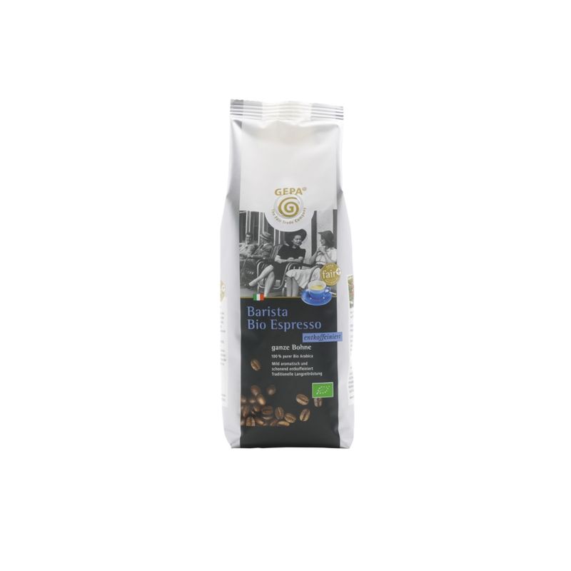 GEPA - The Fair Trade Company Barista Bio Espresso entkoffeiniert - Produktbild