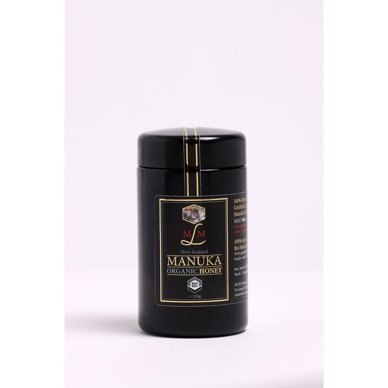 MLM Bio Manuka Honig MGO 806+ bio im Violettglas - Produktbild
