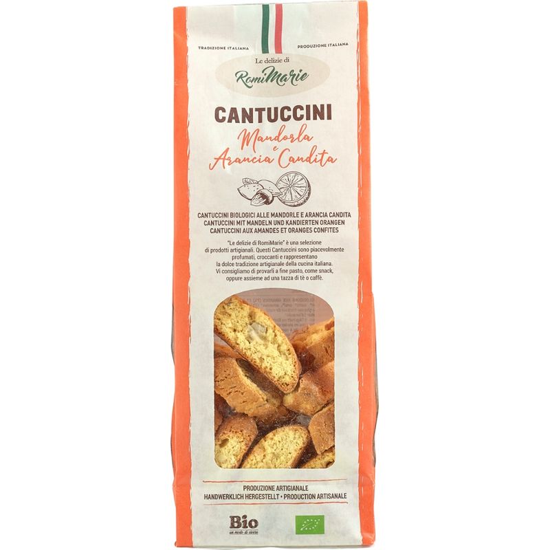 RomiMarie Cantuccini mit Mandeln und kandierten Orangen - Produktbild
