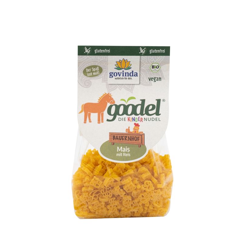 Govinda goodel DIE KINDERNUDEL BAUERNHOF Mais mit Reis - Produktbild