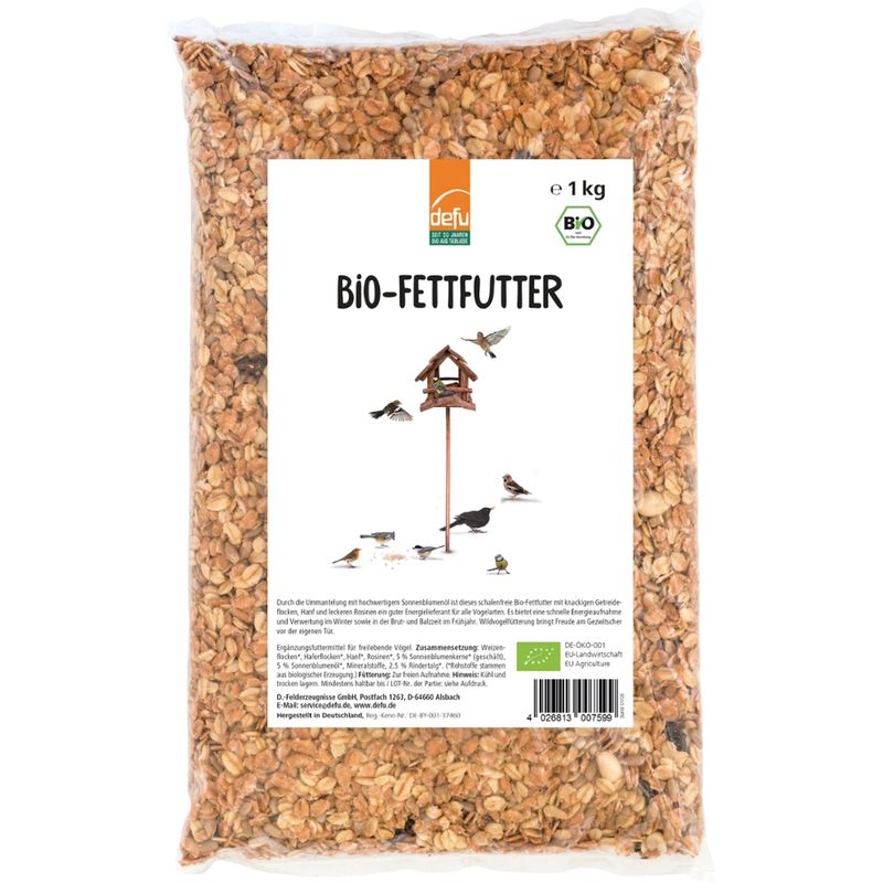 defu - Das Tierfutter vom Bio-Bauern Bio-Fettfutter - Produktbild