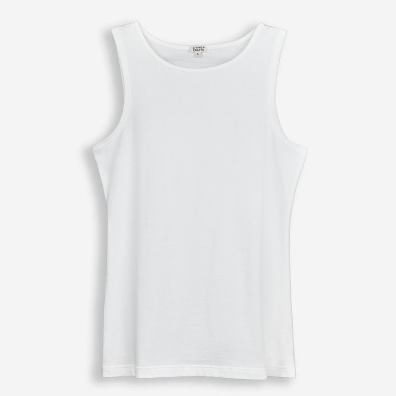 LIVING CRAFTS Damen Yoga-Top, white, Größe S - Produktbild