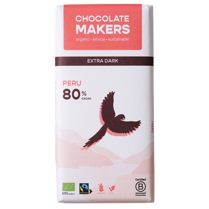 Chocolatemakers Peru Extra Pur 80% - Produktbild