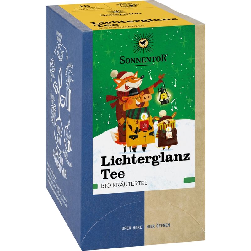 Sonnentor Lichterglanz Kräutertee, Doppelkammerbeutel - Produktbild
