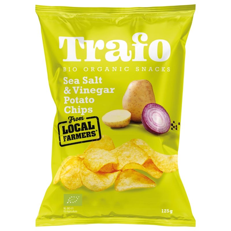 Trafo Chips Salz & Essig 12x125g - Produktbild
