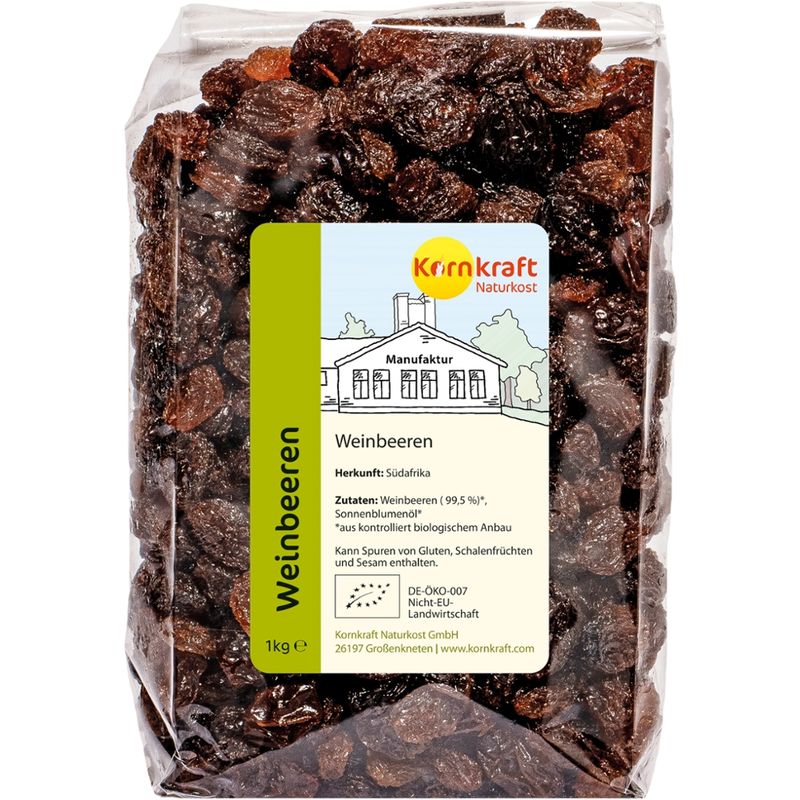 Kornkraft Weinbeeren, californische - Produktbild