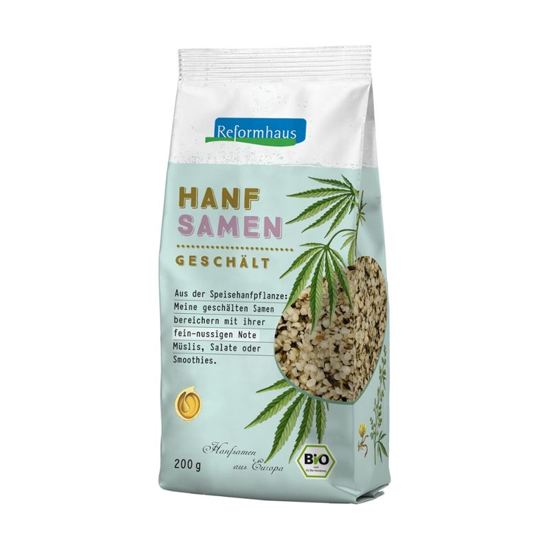 Reformhaus Hanfsamen geschält bio - Produktbild