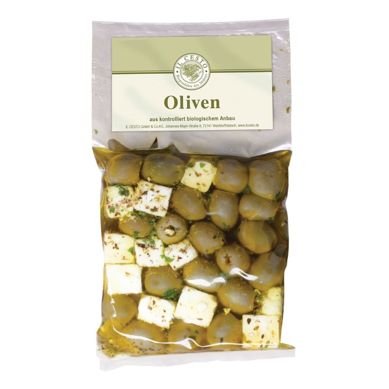 Il Cesto Feta-Oliven-Mix mariniert - Produktbild