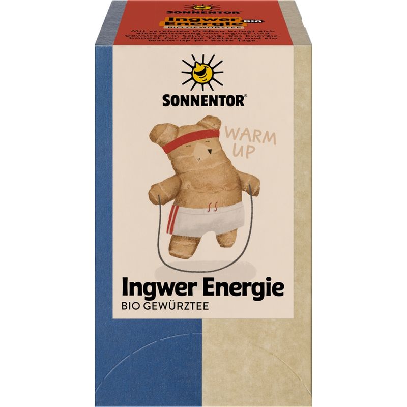 Sonnentor Ingwer Energie Tee, Doppelkammerbeutel - Produktbild