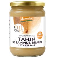 Tahin - Sesammus braun mit meersalz - Produktbild