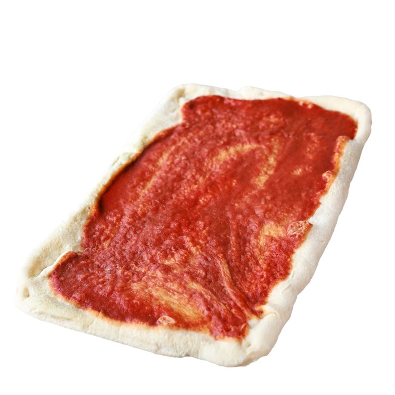 Ökofrost GV Bio Pizzaboden Pomodoro 48 x 28 cm (Großverbraucher-Gebinde à 10 Stück) - Produktbild