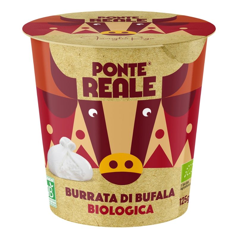 Ponte Reale Bio Büffel Burrata 125g - Produktbild