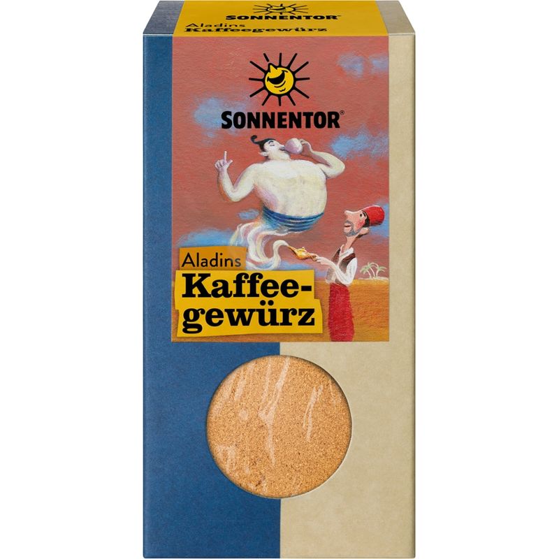Sonnentor Aladins Kaffeegewürz, Packung - Produktbild