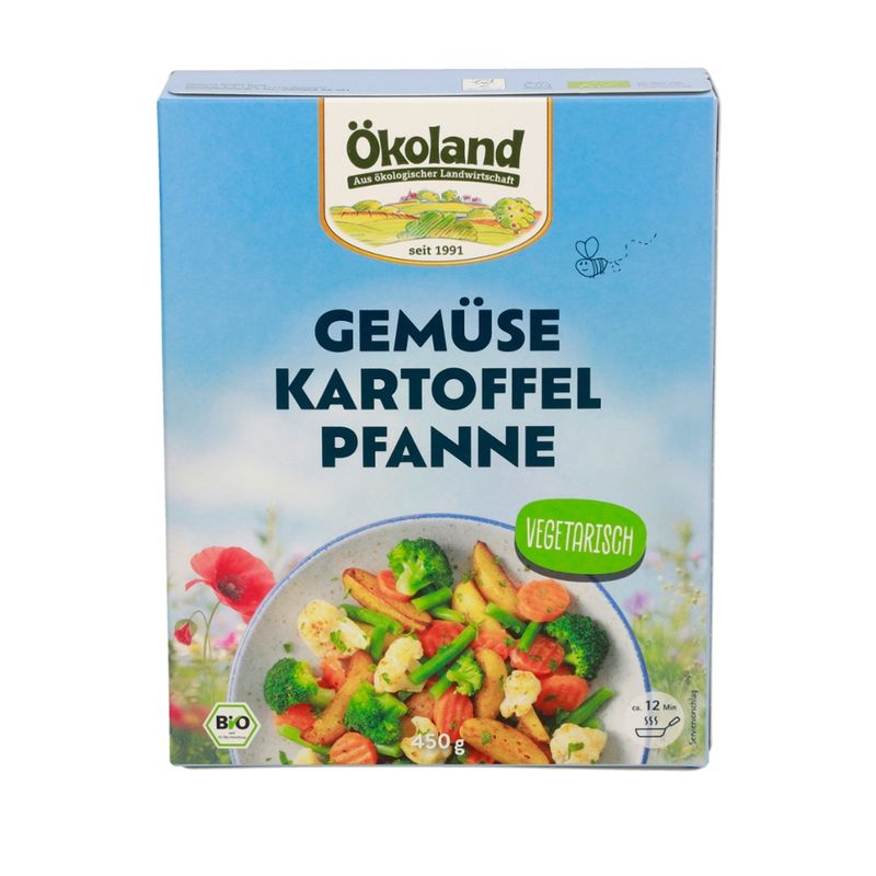 ÖKOLAND Gemüse-Kartoffel-Pfanne - Produktbild