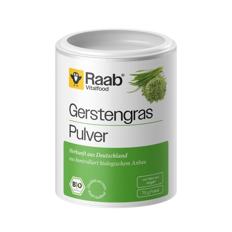 Raab Vitalfood BIO Gerstengras Pulver - Produktbild
